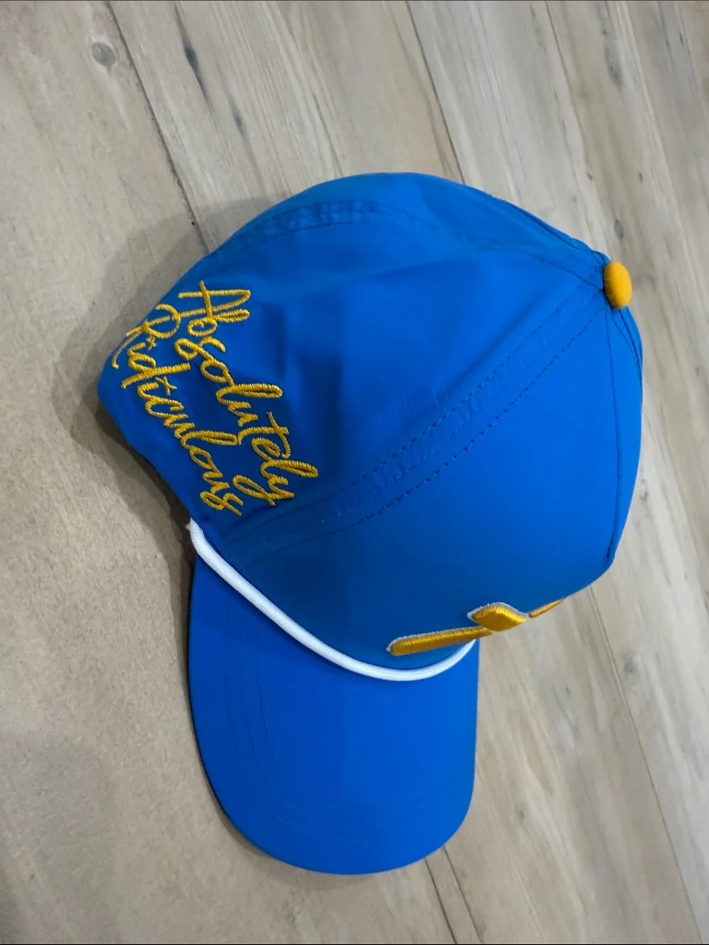 Absolutely Ridiculous Ookla Blue Hat. NWT